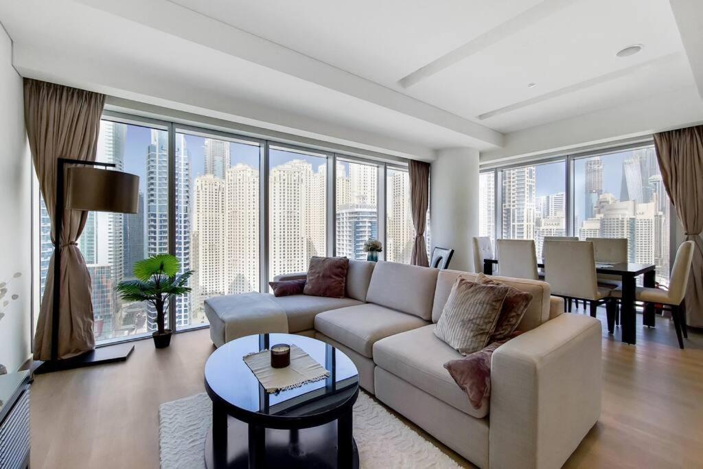 5-Star Address Dubai Marina Mall Stunning Marina Views 3-Bedroom Exterior photo